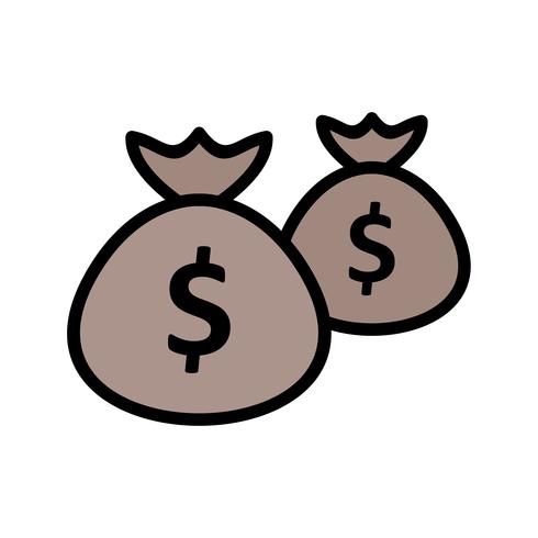 Money bags Vector Icon