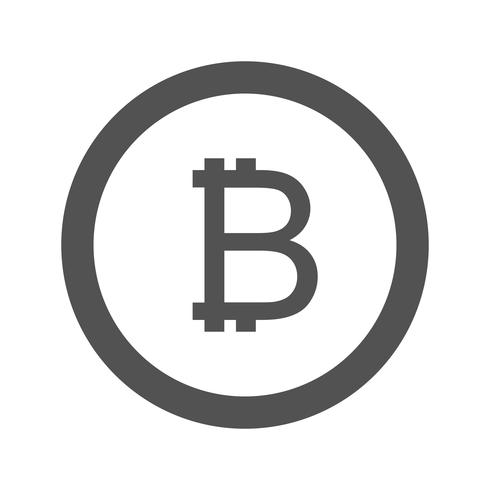 Bitcoin Vector Icon