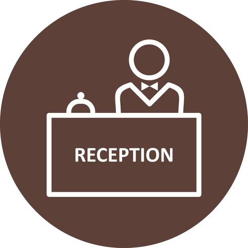 Reception Vector Icon