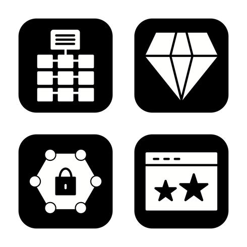 Set of Vector SEO Search Engine Optimization Icons