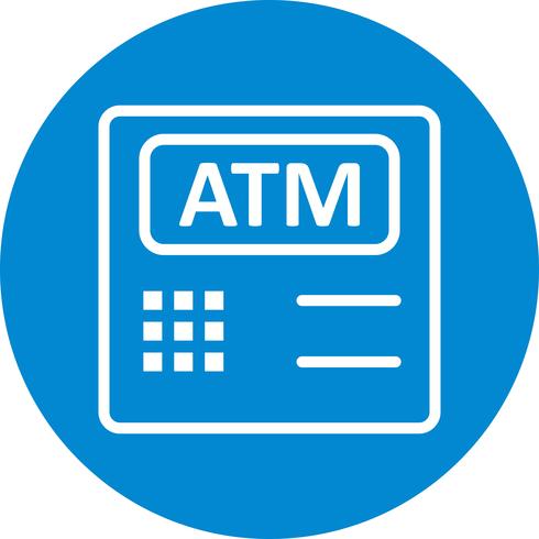 Atm Machine Vector Icon