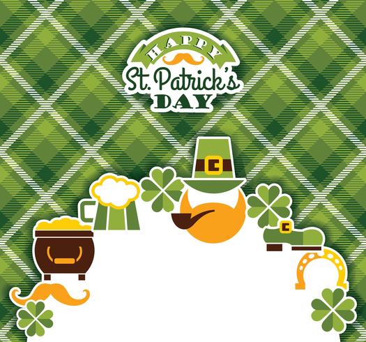 Día de San Patricio. vector