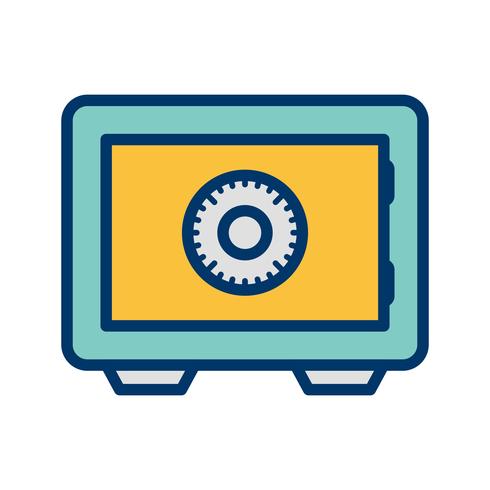 Safe Vector Icon 