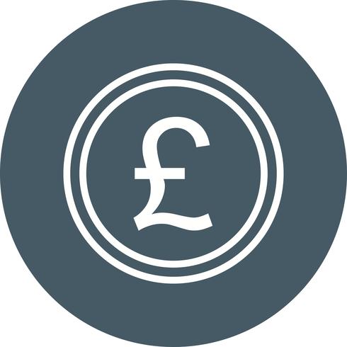 Pound Vector Icon