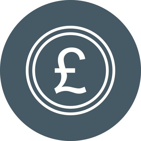 Pound Vector Icon