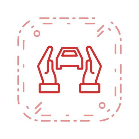 Car insurance Vector Icon