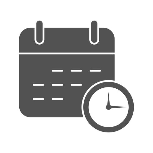 Business Deadline Vector Icon