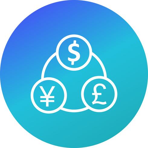 Money Flow Vector Icon