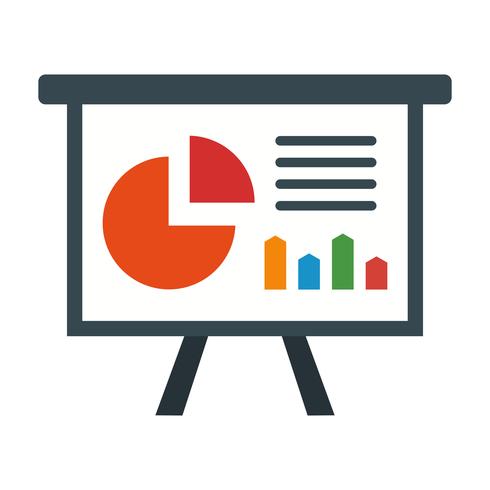 Business Presentation Vector Icon