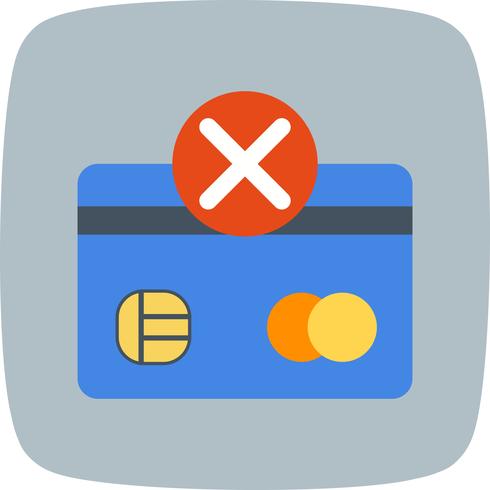 Icono de Vector de falta de pago