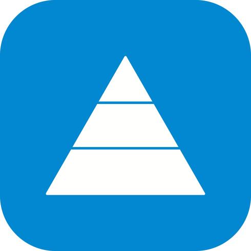 Pyramid Vector Icon
