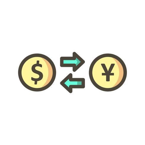 Exchange rate Vector Icon