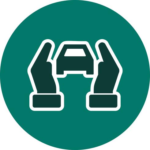 Car insurance Vector Icon