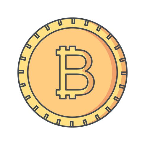 Bitcoin Vector Icon