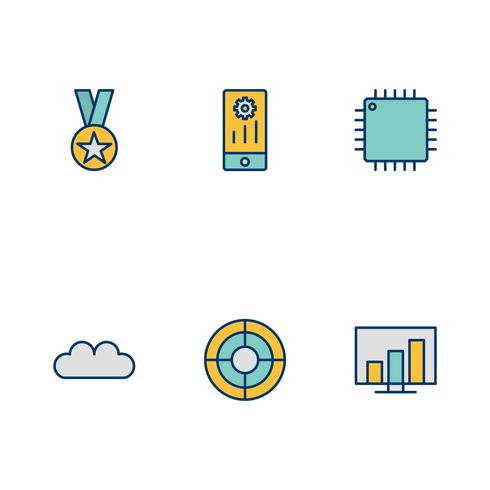 Set of Vector SEO Search Engine Optimization Icons