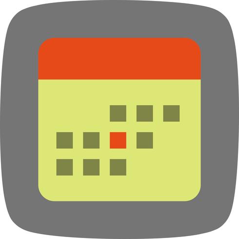 Icono de Vector de calendario de negocios