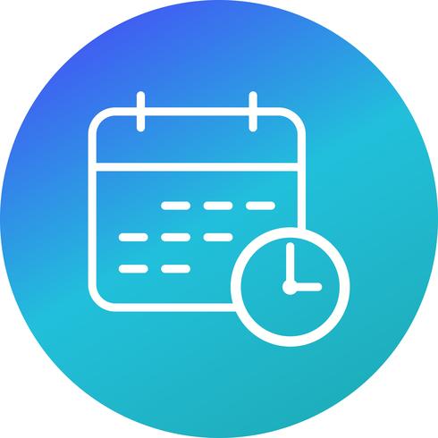 Business Deadline Vector Icon