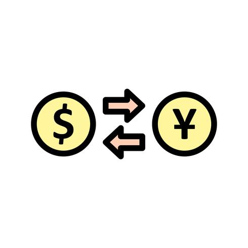 Exchange rate Vector Icon