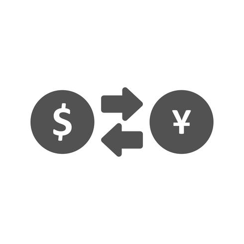 Exchange rate Vector Icon