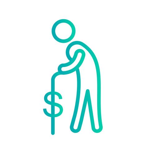 Pension Vector Icon