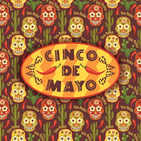 Cinco de Mayo. Ilustración vectorial vector