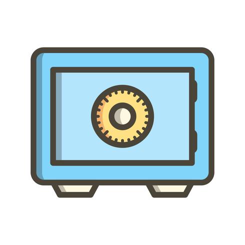 Safe Vector Icon 