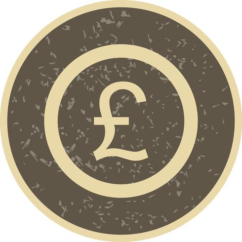 Pound Vector Icon