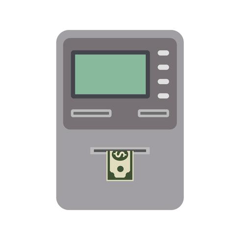 Cash withdrawal Vector Icon  