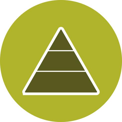 Pyramid Vector Icon