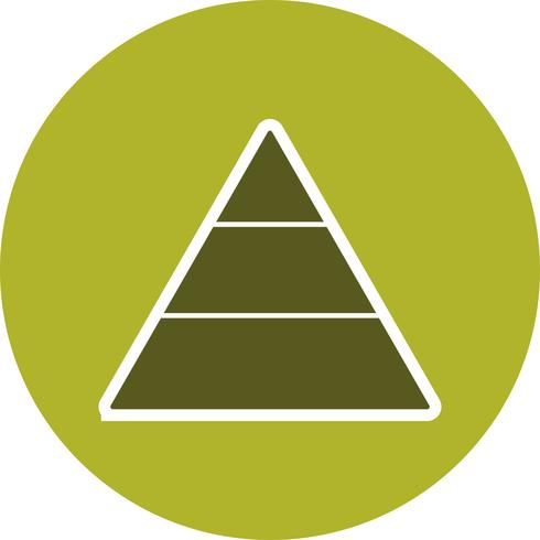 Pyramid Vector Icon