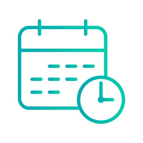 Business Deadline Vector Icon