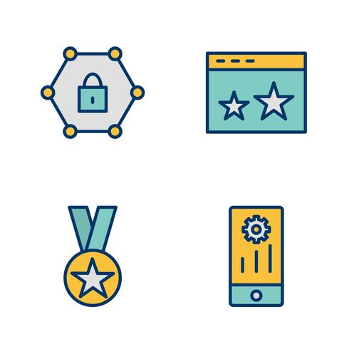 Set of Vector SEO Search Engine Optimization Icons