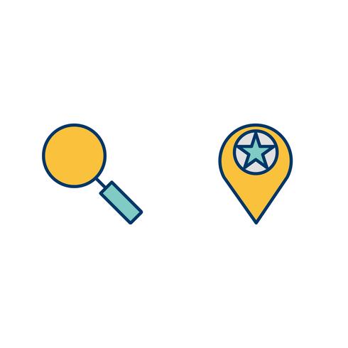 Set of Vector SEO Search Engine Optimization Icons