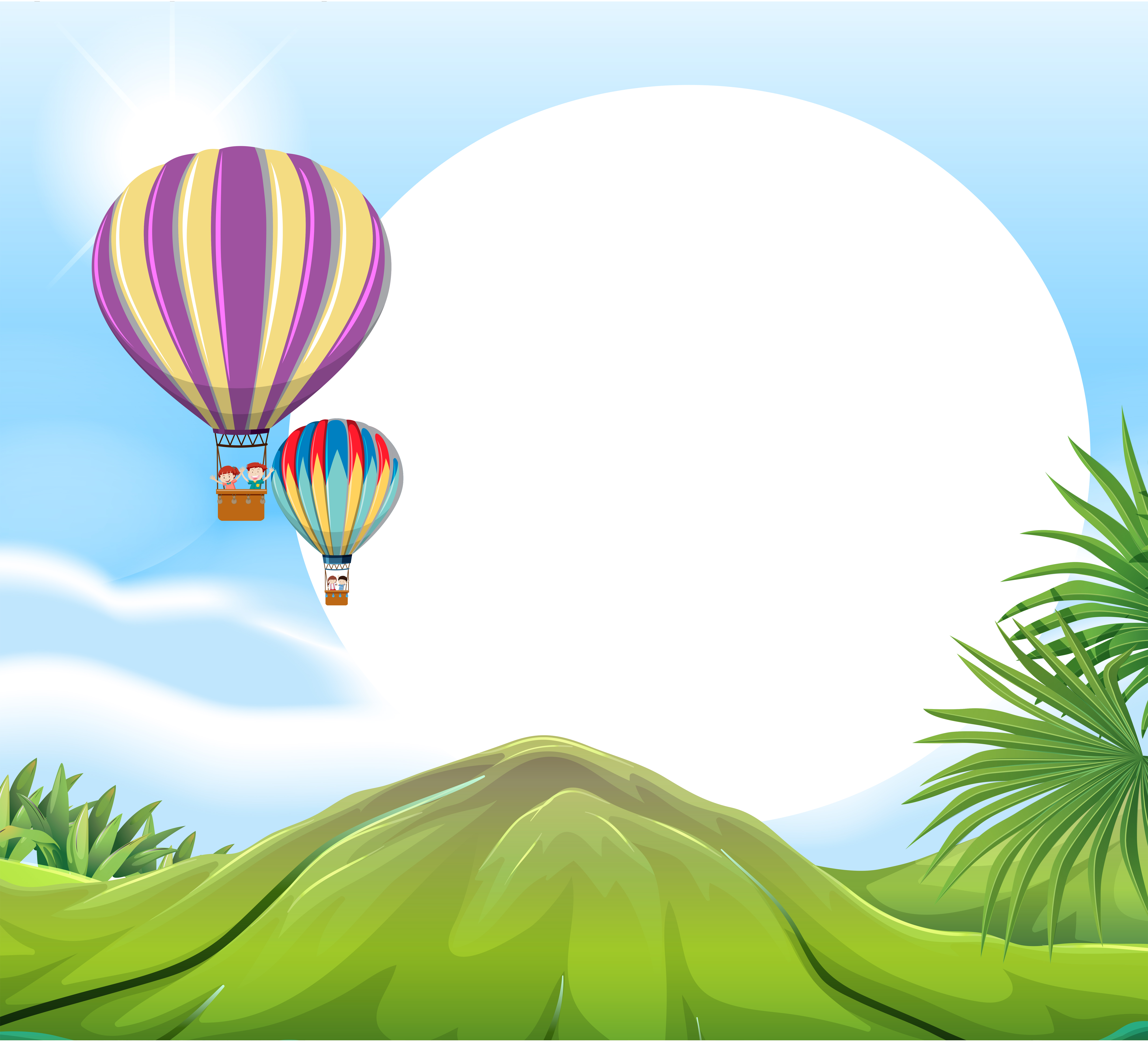 Hot air balloon template 292549 Vector Art at Vecteezy Hot air balloon template 292549 Vector Art at Vecteezy