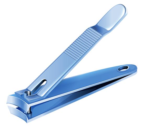 A blue nail clipper 292593 Vector Art at Vecteezy