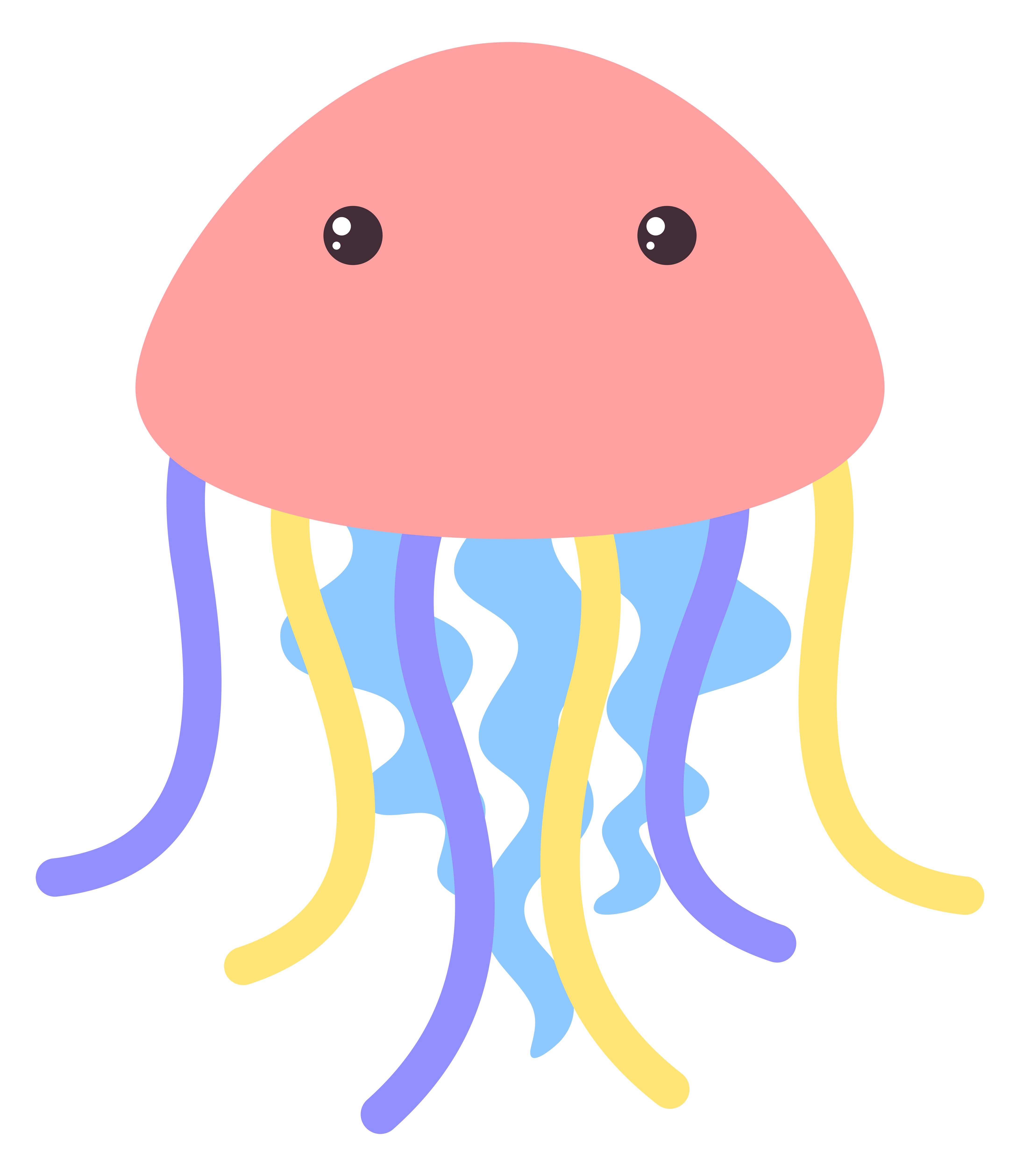 Free Free 146 Outline Cute Jellyfish Svg Jellyfish Clipart SVG PNG EPS DXF File