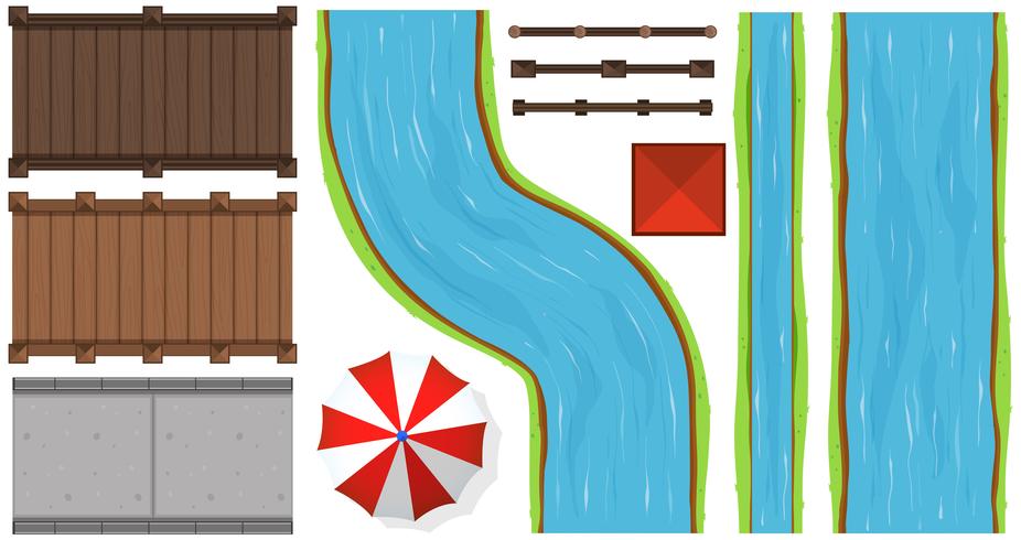 Bridges and rivers - Download Free Vector Art, Stock Graphics & Images