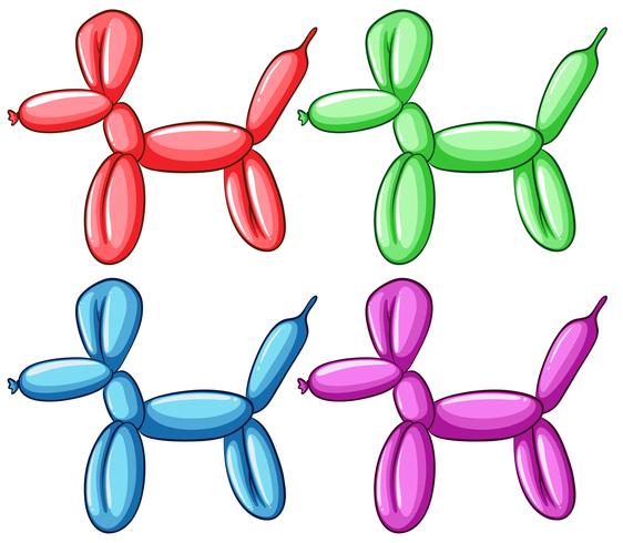 Balloon art vector