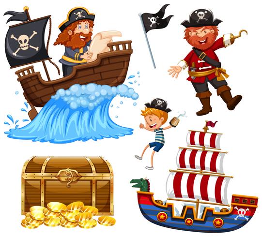 A Set of Pirate Vector