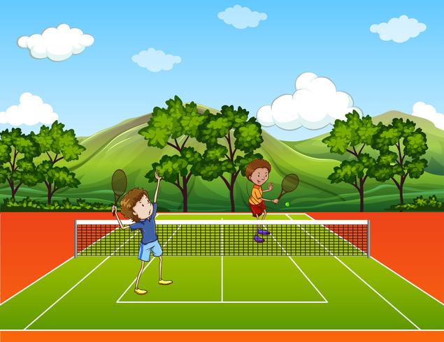 Tennis - Download Free Vector Art, Stock Graphics & Images