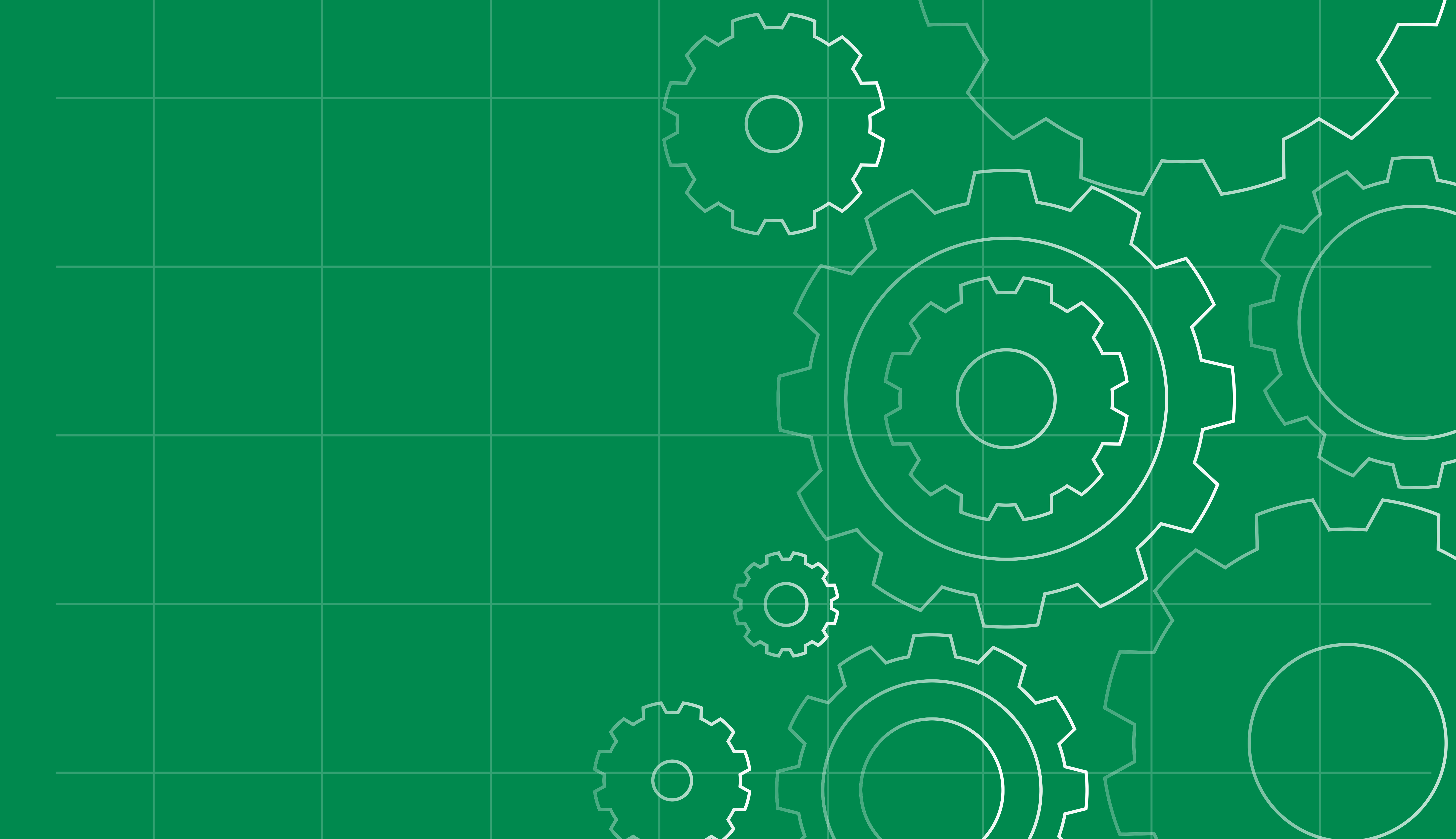 Background design with gears on green 294800 Vector Art at