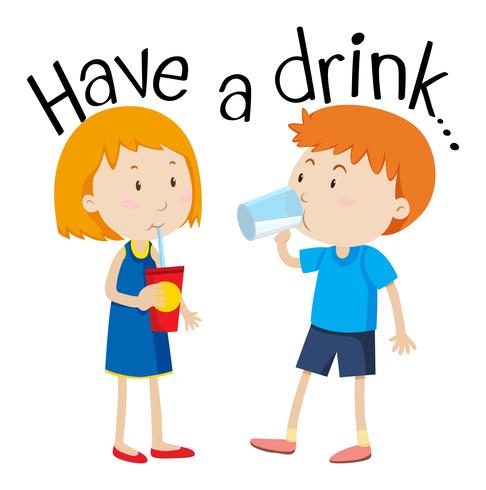 Have a Drink vector