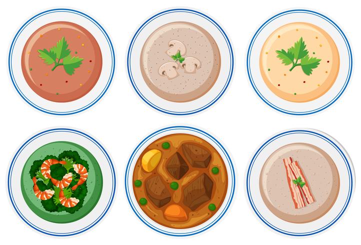 Set of healthy food - Download Free Vector Art, Stock Graphics & Images