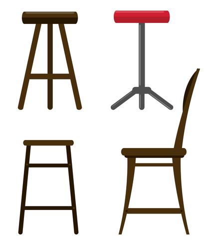 Stools vector