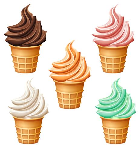 Helado vector