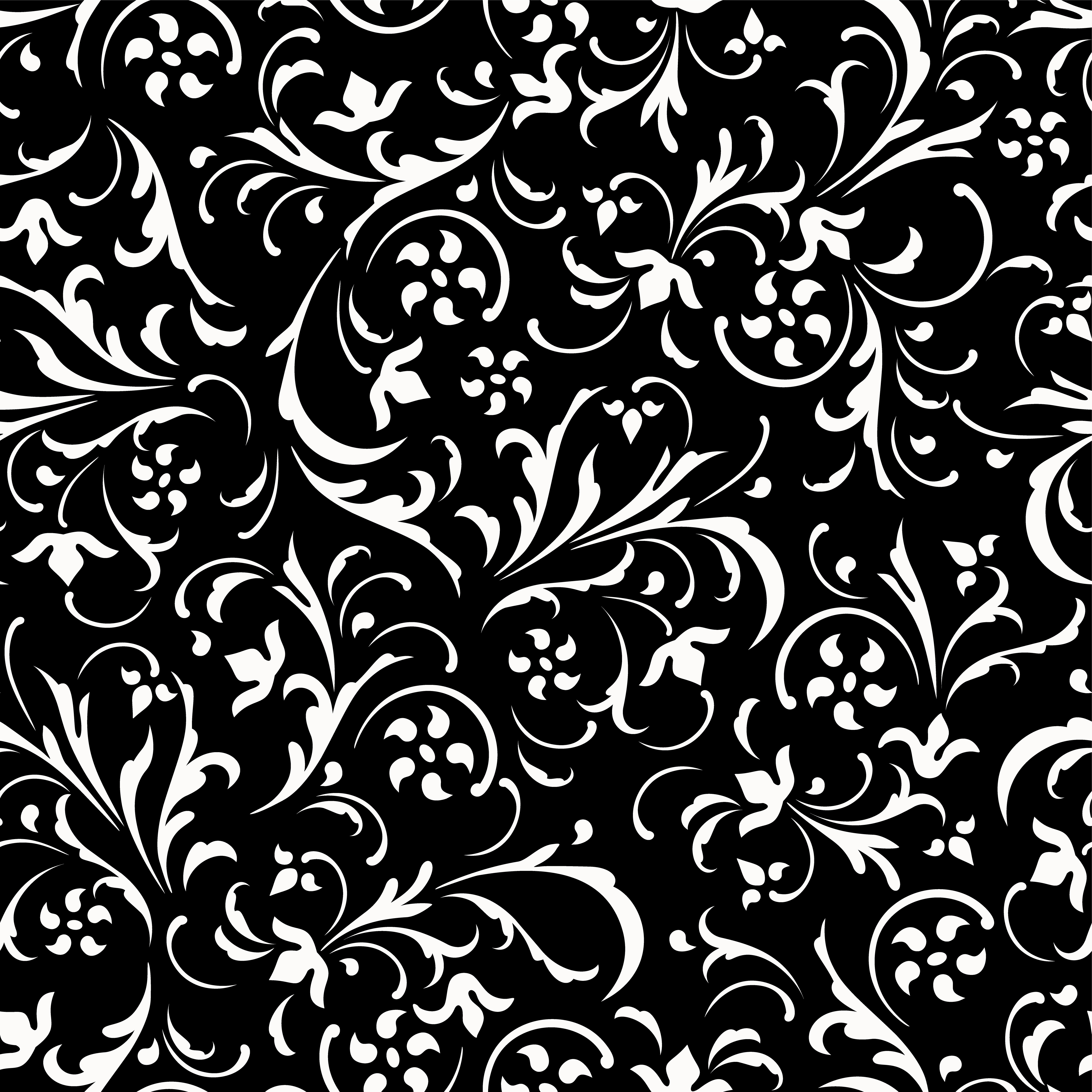 Seamless vector background. Baroque pattern. 296064 Vector Art at Vecteezy