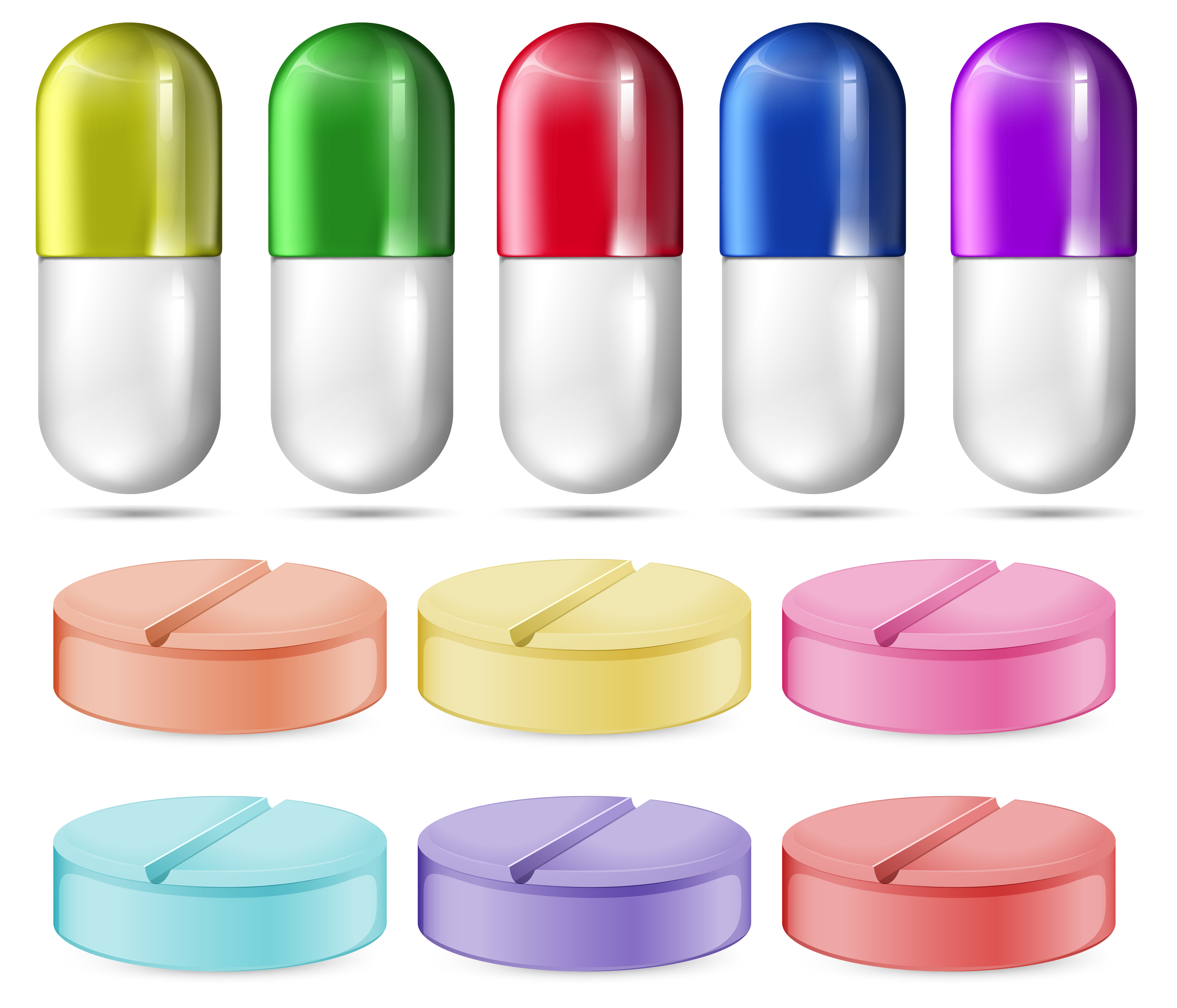 A set of medicine 296192 Vector Art at Vecteezy