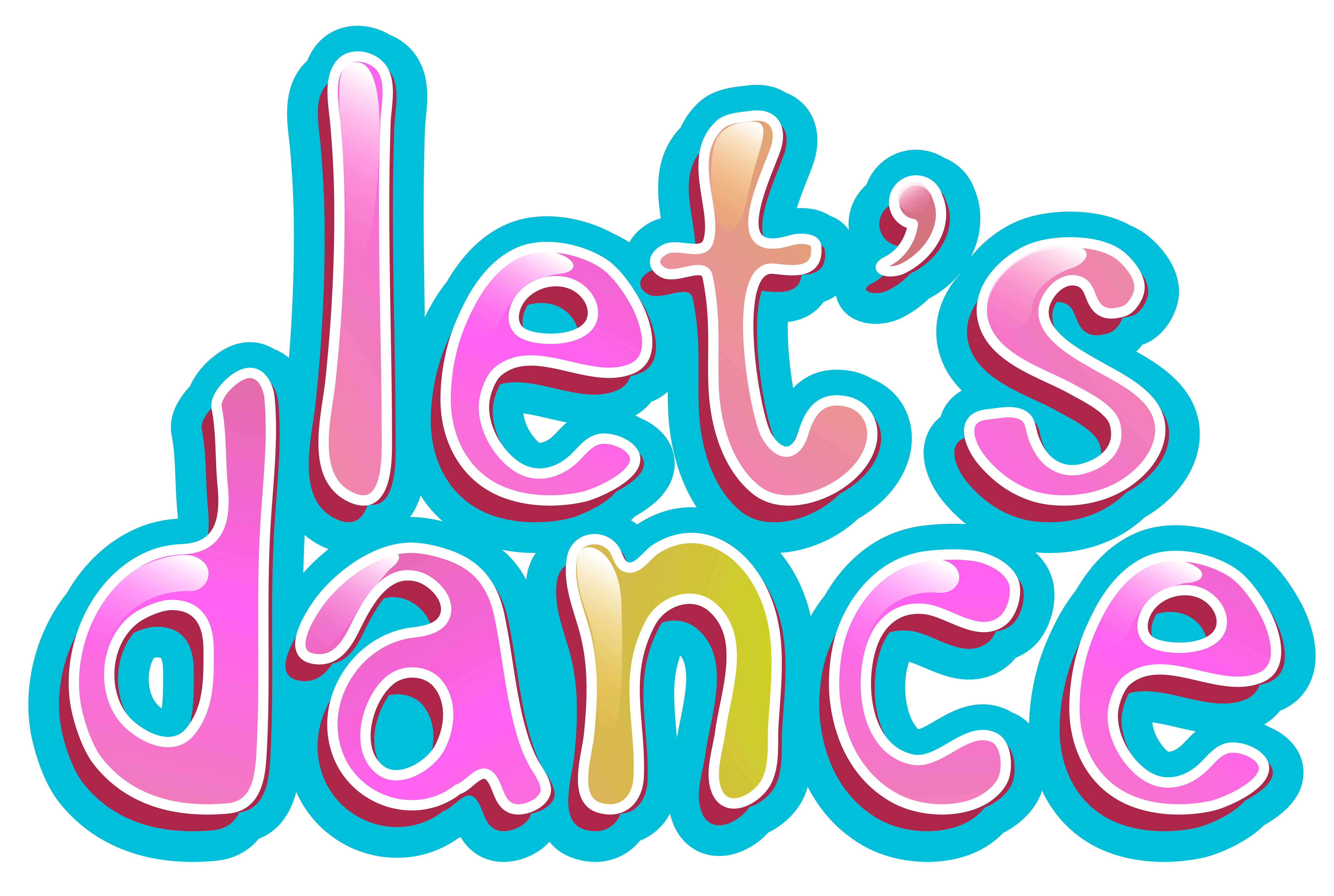 Let's dance icon on white background - Download Free ...