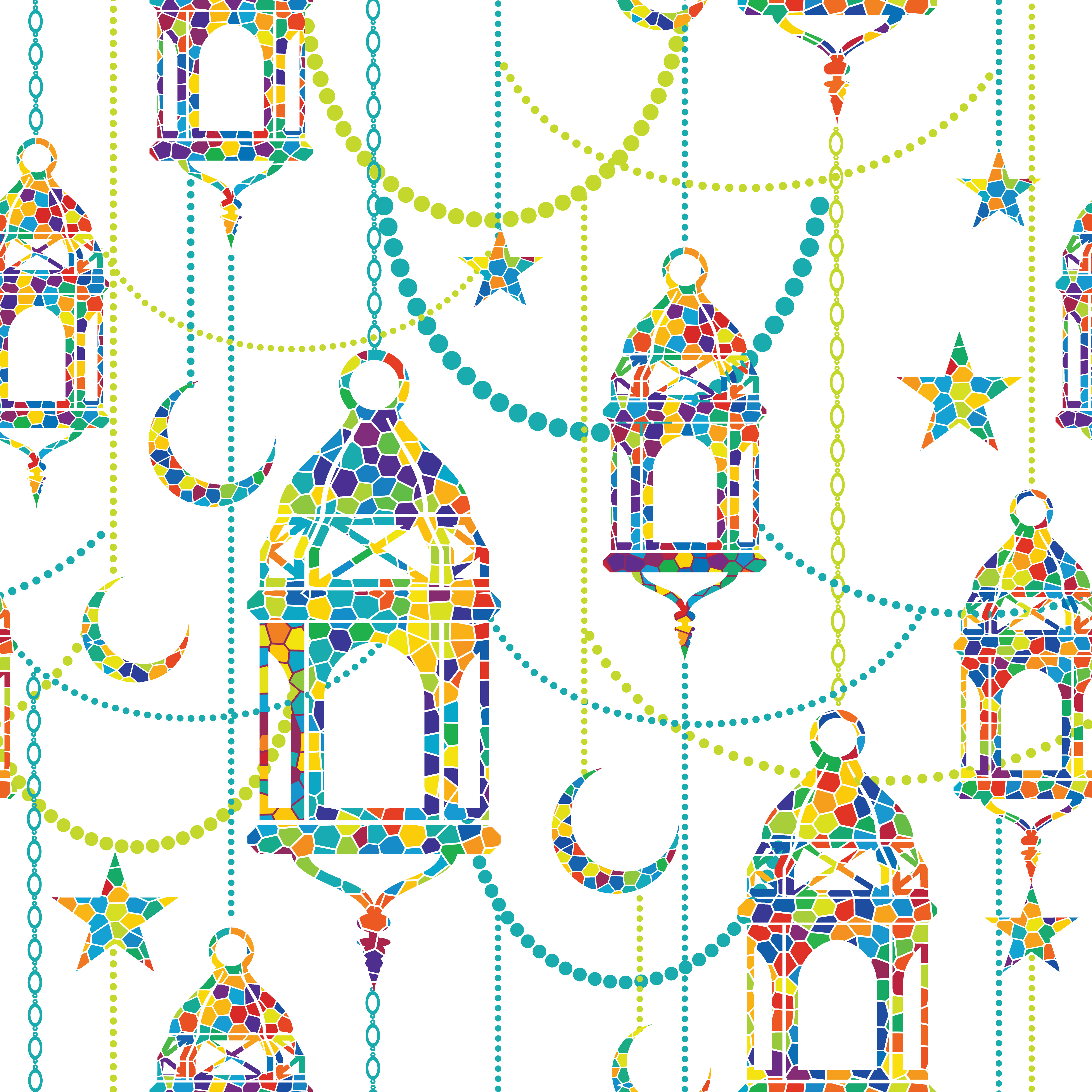 Ramadan background. Vector seamless pattern. 296397 Vector Art at Vecteezy