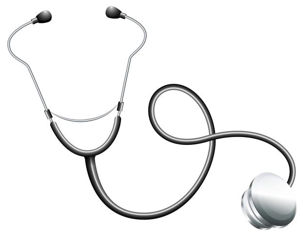 A doctor's stethoscope vector